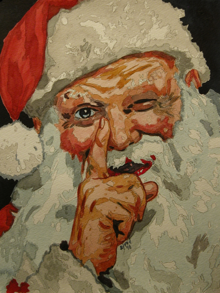 My Santa Claus Prints And Ready To Hang Canvases Now Available Free Shipping—one Week Only 